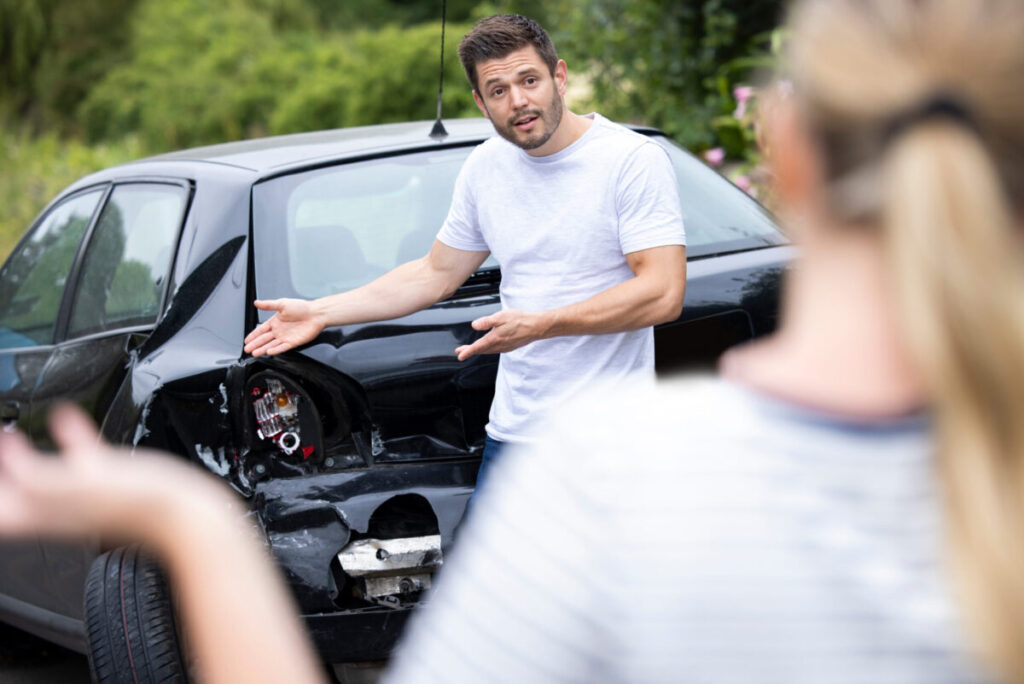 florida man at fault for a multi car accident