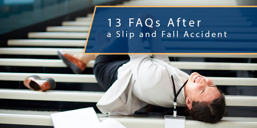 13 Questions Answered After a Slip and Fall Accident