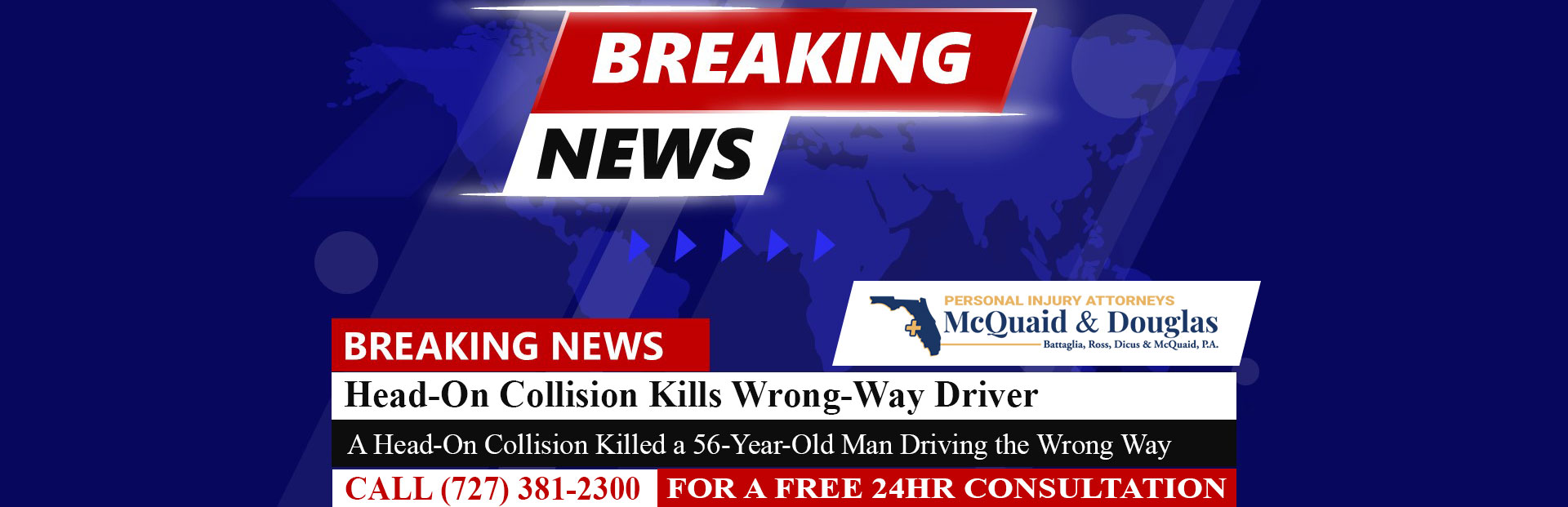 [05-23-24] Head-On Collision Kills Wrong-Way Driver in Hillsborough County