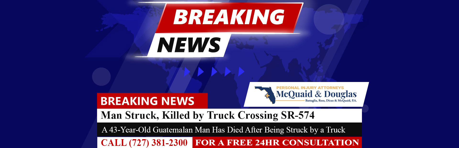 [03-14-25] Man Struck, Killed by Truck Crossing SR-574